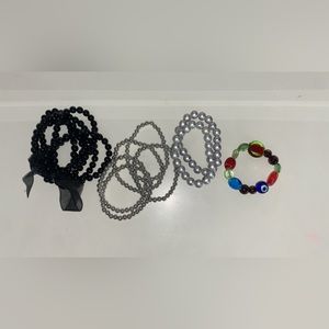 Beaded stretchy bracelets